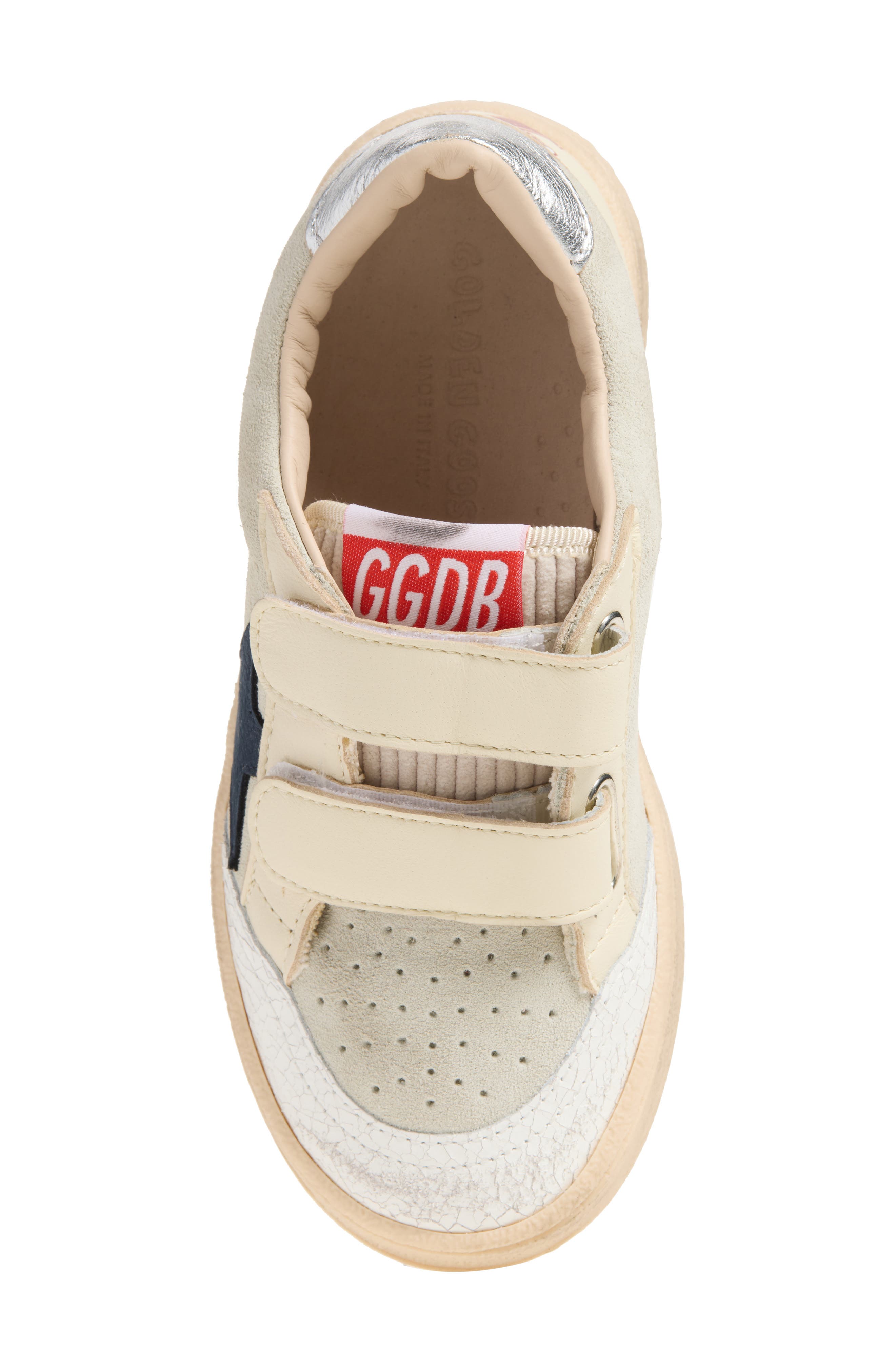 Kids' Ball Star Low Top Sneaker, Alternate, color, GREY/ WHITE/ BEIGE/ NAVY