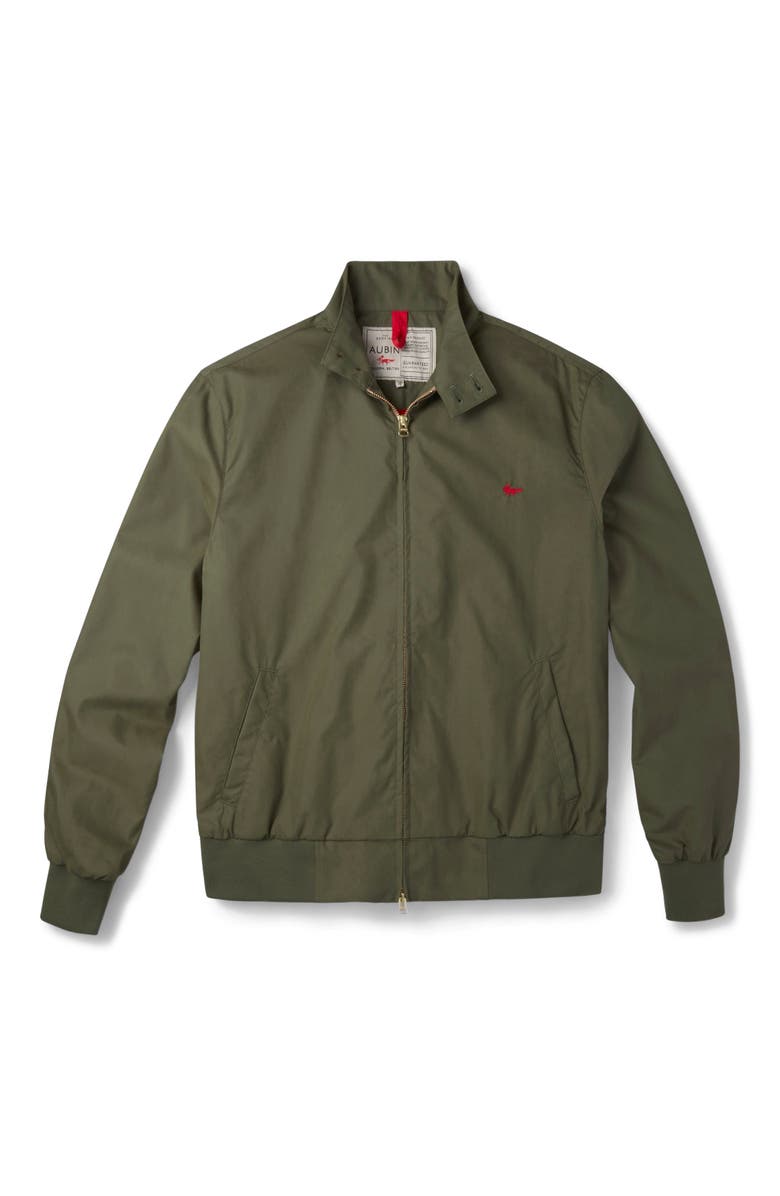 Aubin Authorpe Harrington Bomber Jacket, Alternate, color, Khaki
