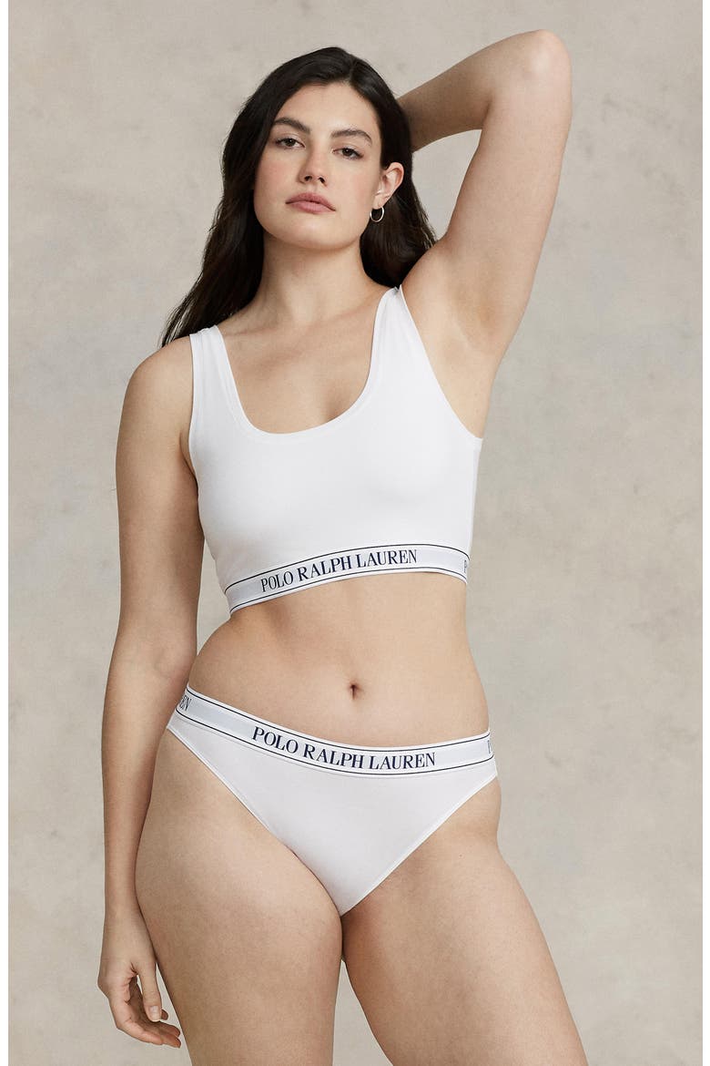 Ribbed Built-Up Bralette, Alternate, color, WHITE CLOUD