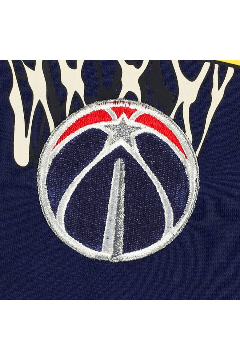 Men's Tommy Jeans Navy Washington Wizards Tim Backboard T-Shirt, Alternate, color, Navy