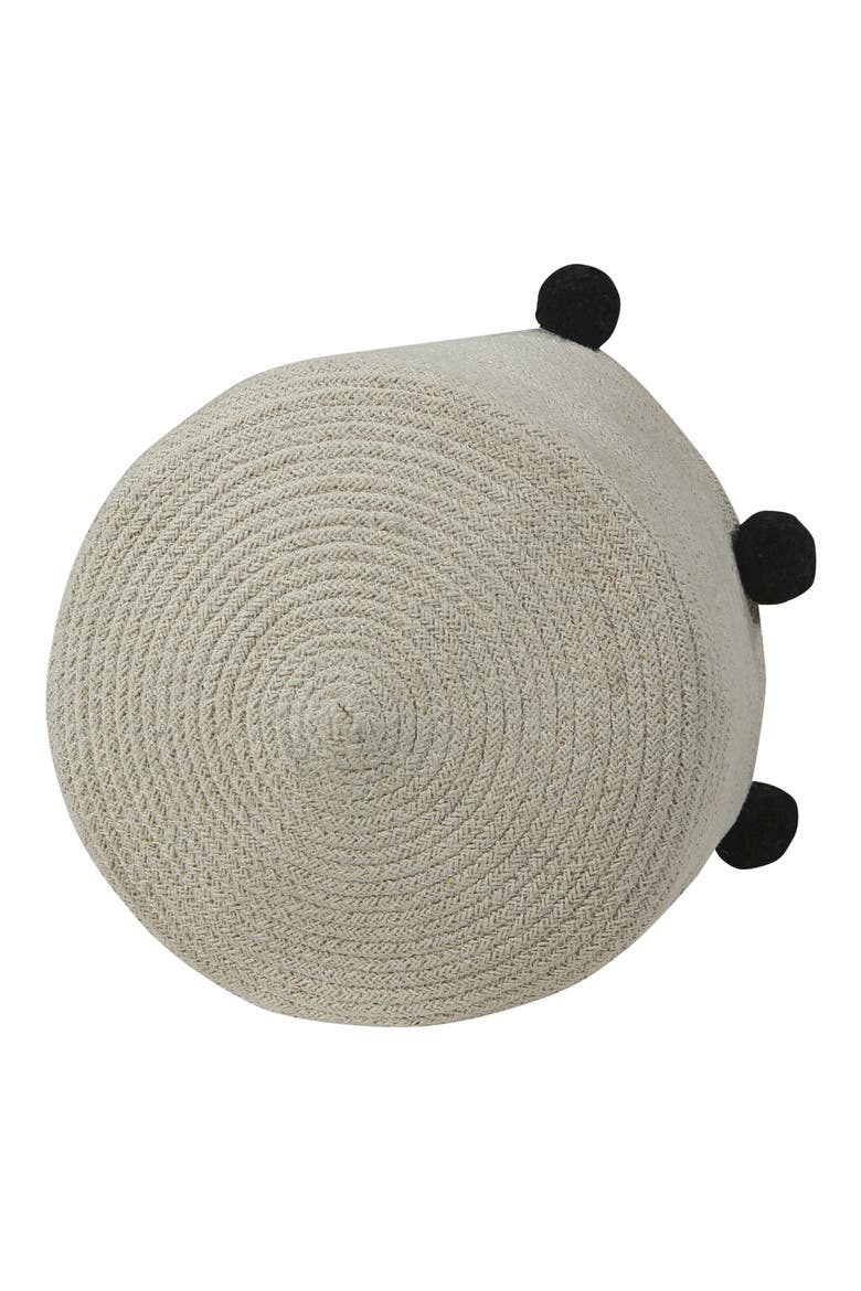 Bubbly Basket, Alternate, color, NATURAL/ BLACK