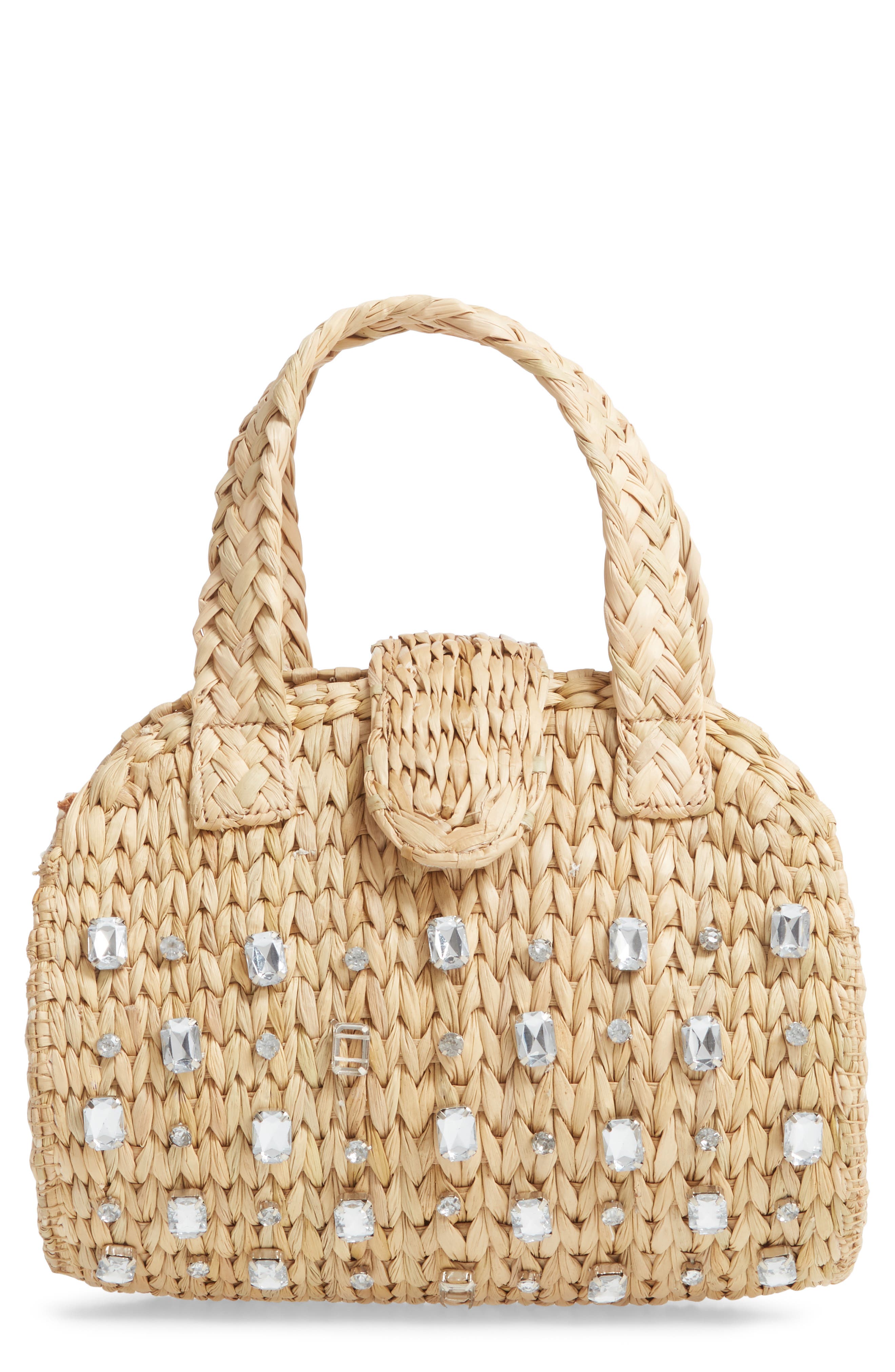 Halogen<sup>®</sup> x Atlantic-Pacific Jeweled Basket, Main, color, 