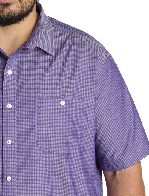 Synrgy By Dxl Textured Solid Sport Shirt