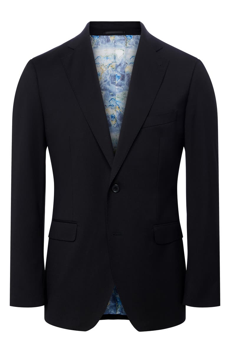 Alton Lane Performance Tailored Fit Suit Separate Jacket, Alternate, color, Black