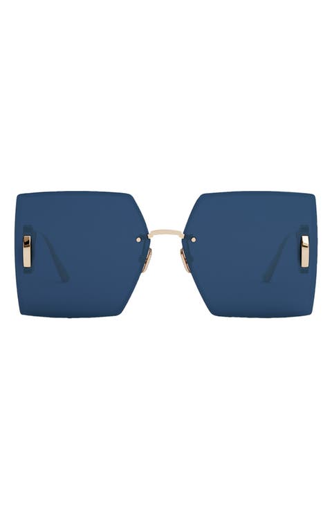 30Montaigne S7U 64mm Oversize Square Sunglasses