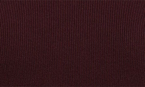 Tahari Asl Short Sleeve Sweater In Burgundy