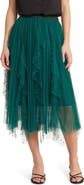 NIKKI LUND Wendy Beaded Tulle Skirt