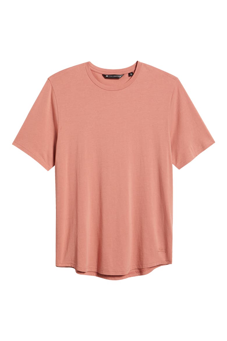 Cloud Crewneck T-Shirt, Alternate, color, BRICK DUST