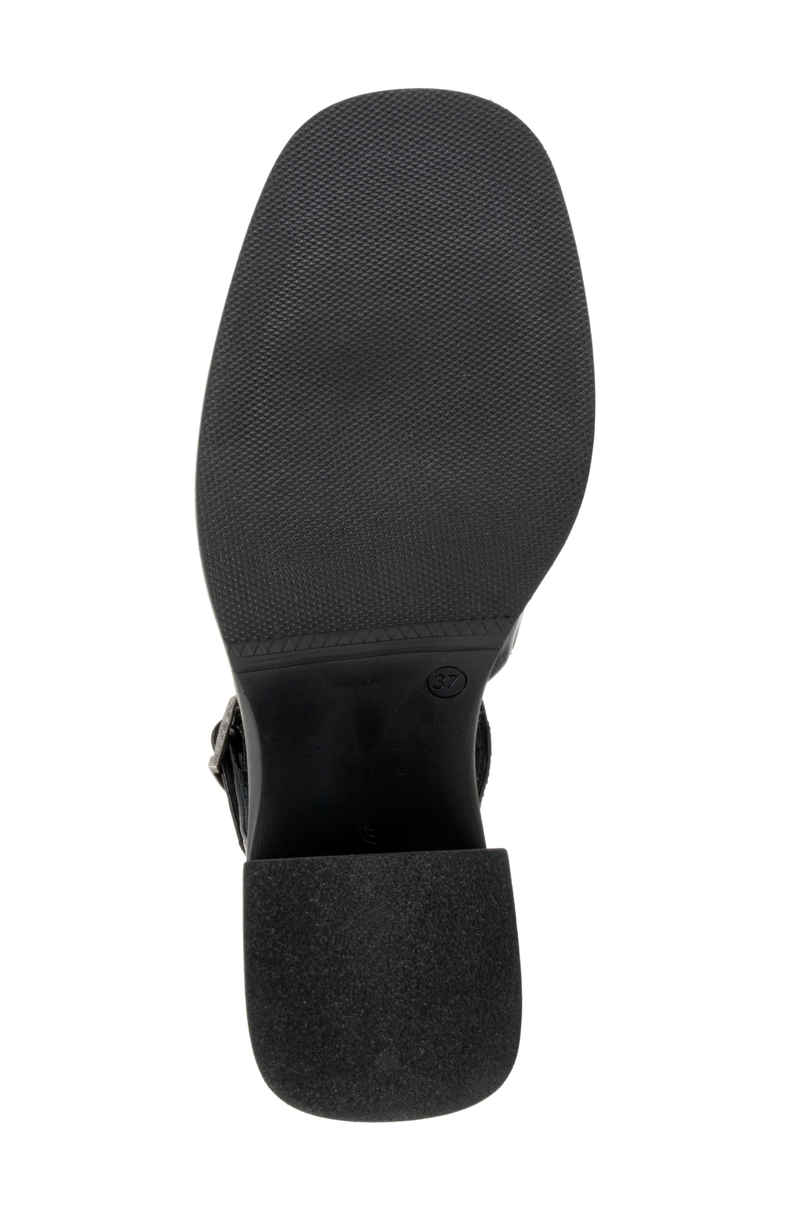 Bueno Rita Block Heel Pump, Alternate, color, Black Patent