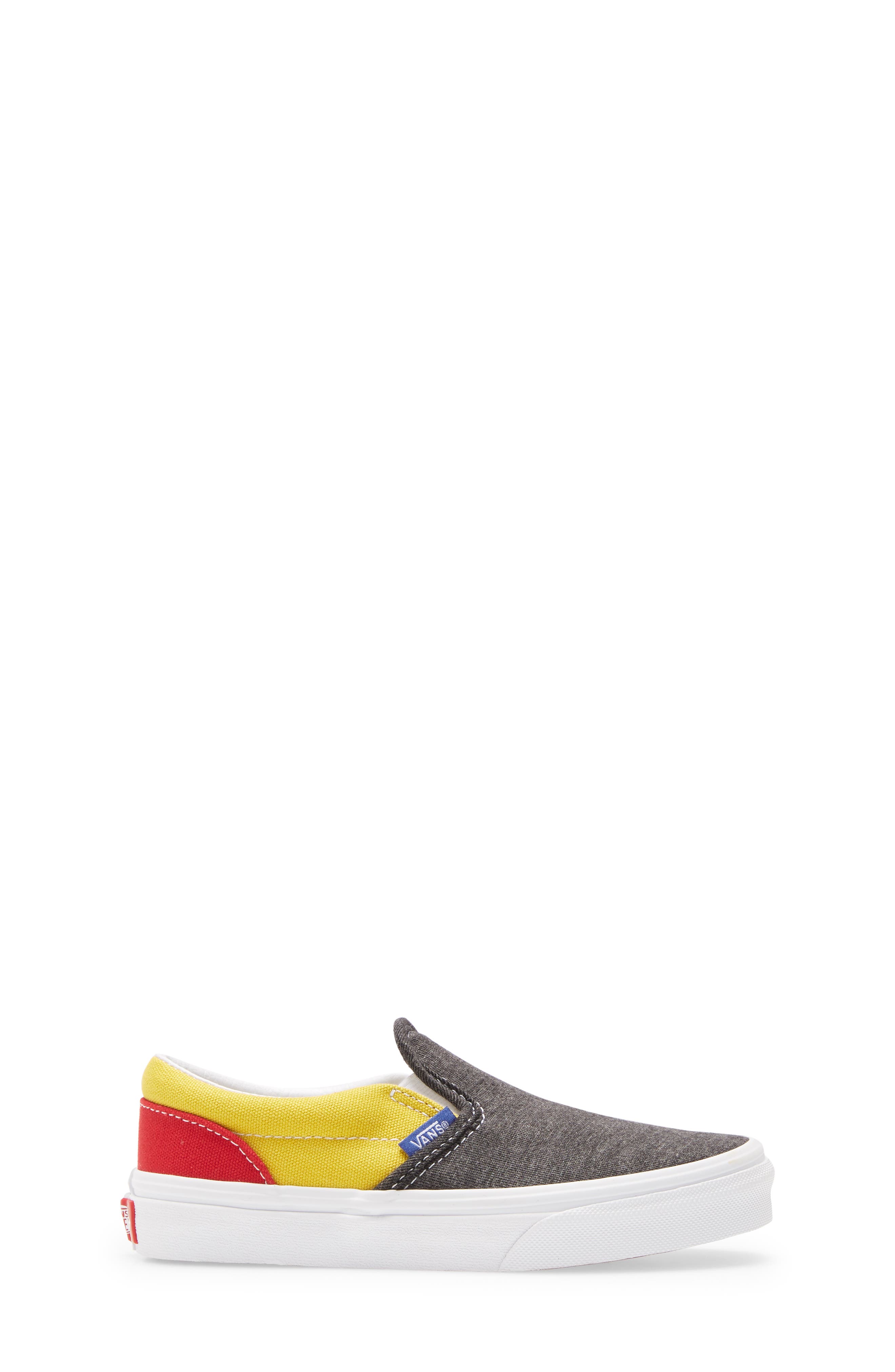 Classic Slip-On Sneaker, Alternate, color, BLACK/ TRUE WHITE