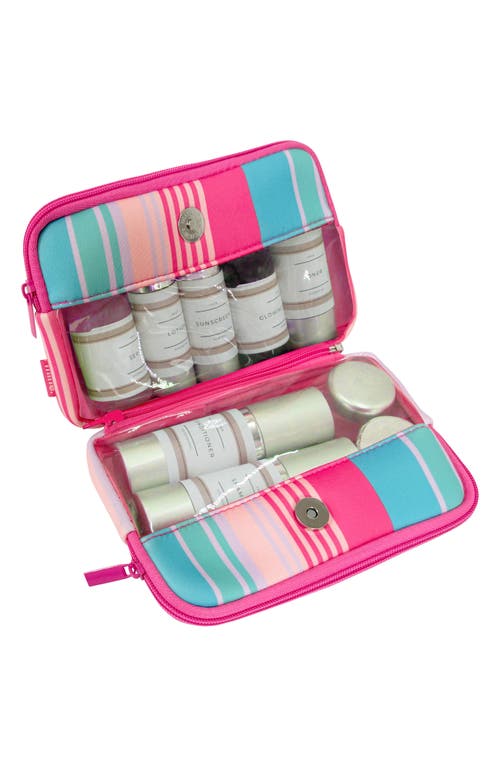 Mytagalongs Rectangular Double Zip Cosmetics Pouch