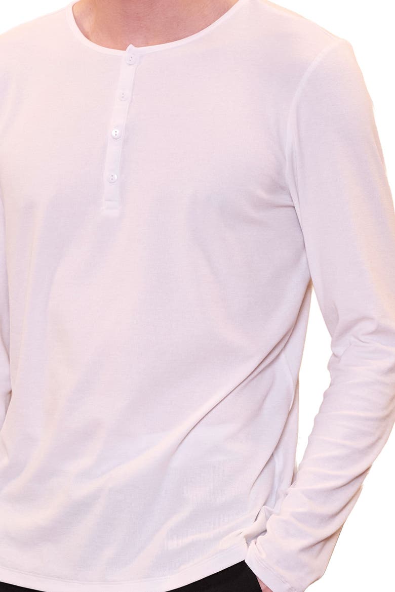 Daydreamers Rib Long Sleeve Tee, Alternate, color, white