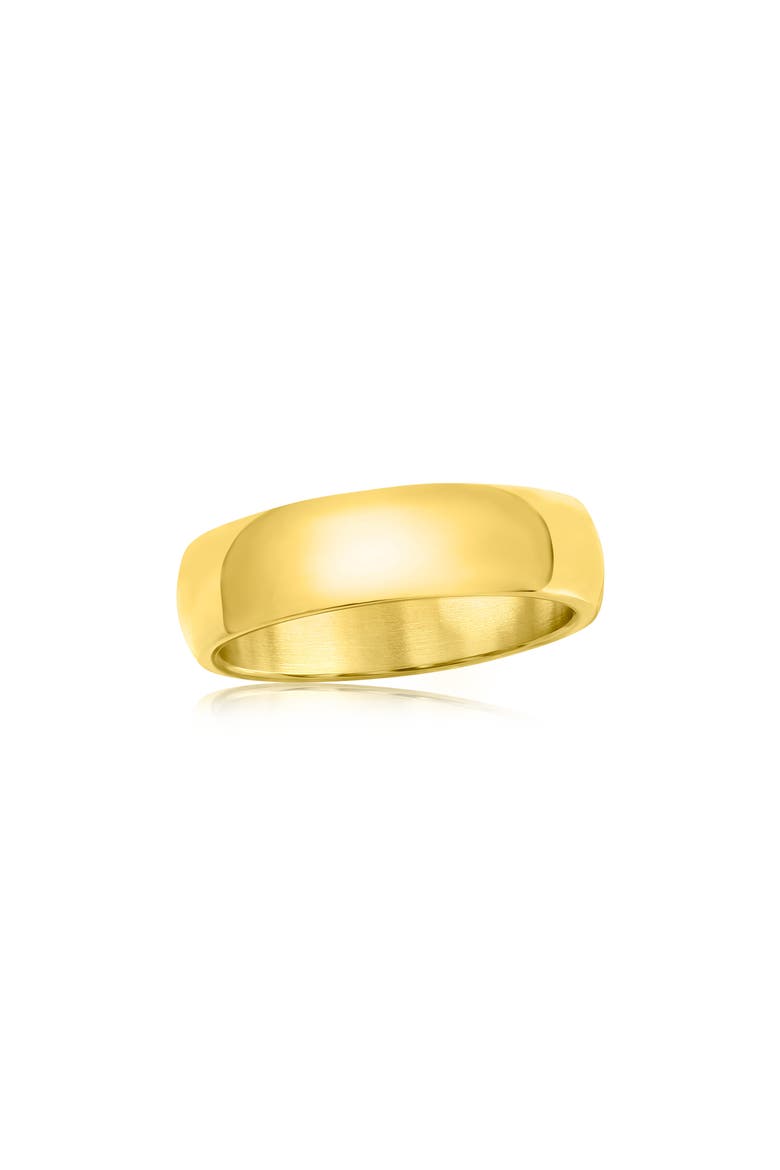Men's Stainless Steel Ring, Main, color, GOLD