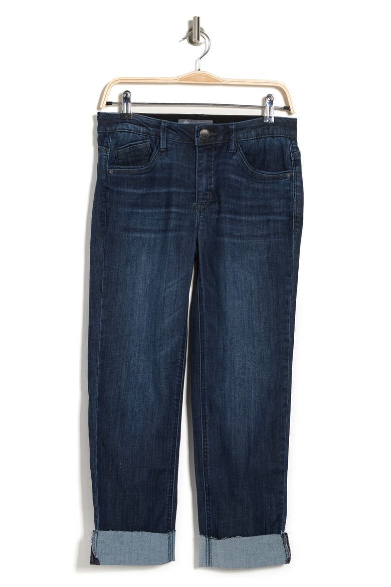Ab Technology Straight Crop Jeans, Alternate, color, IN-INDIGO