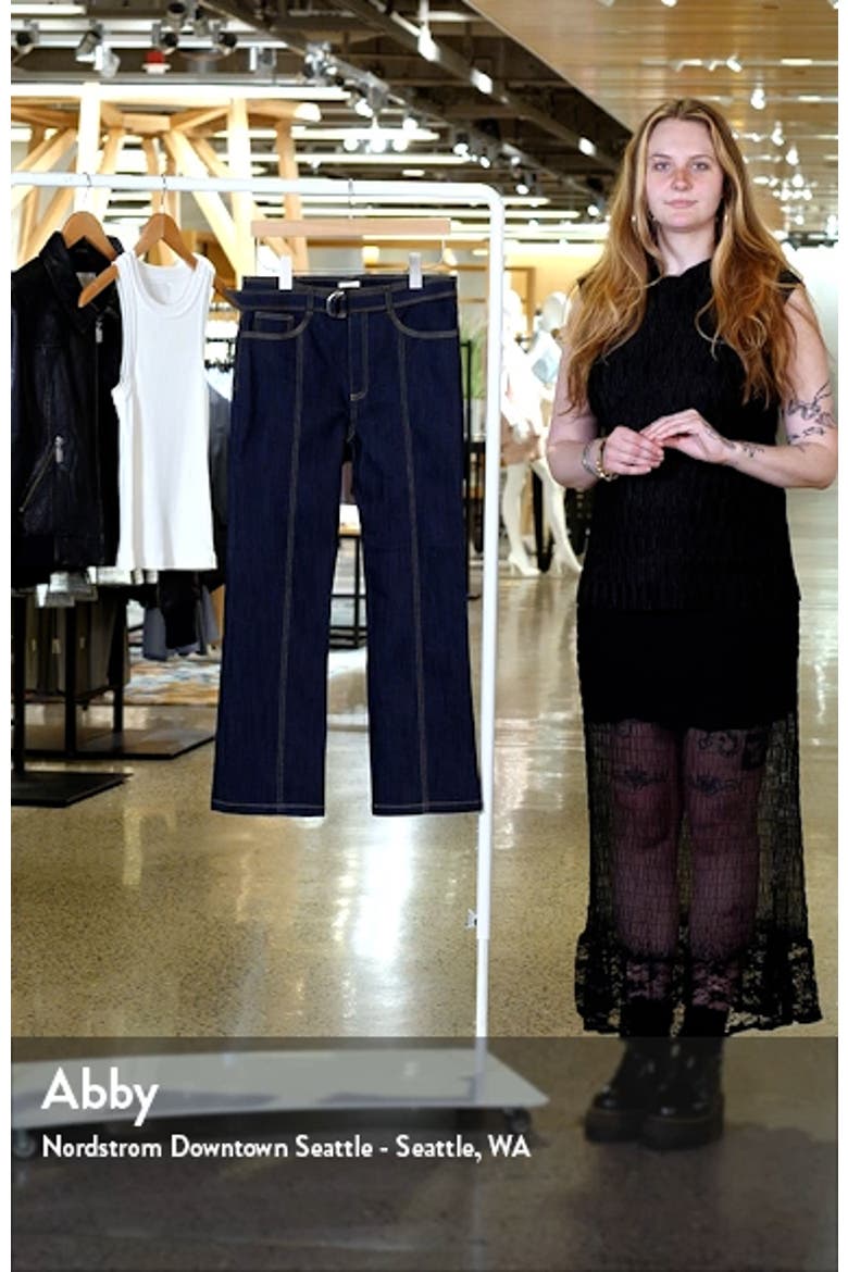 Madi Flare Leg Ankle Jeans video