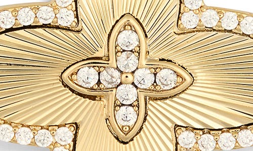 Eye Candy Los Angeles Naomi Cubic Zirconia Petal Brooch