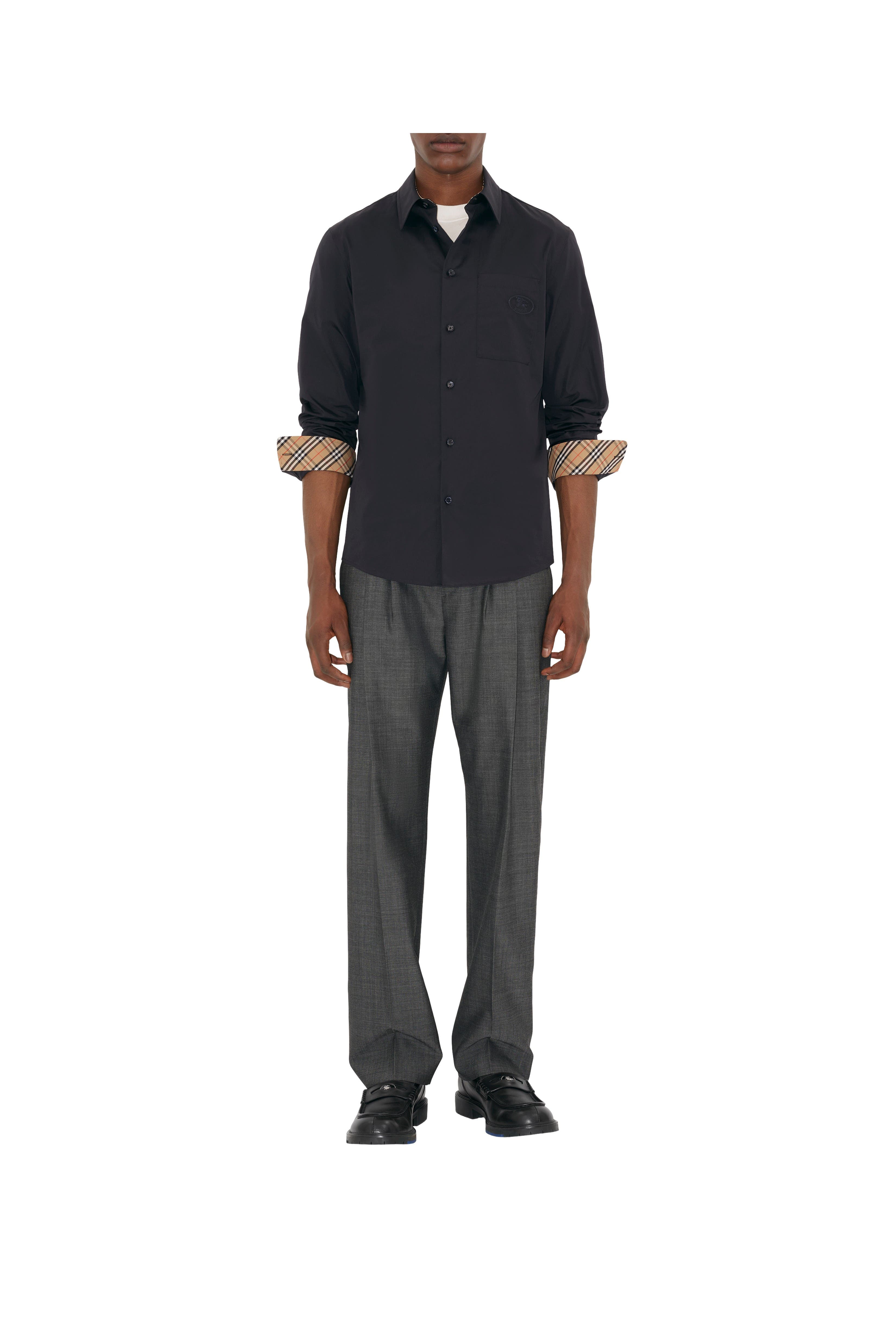 Cotton Poplin Shirt - image 4