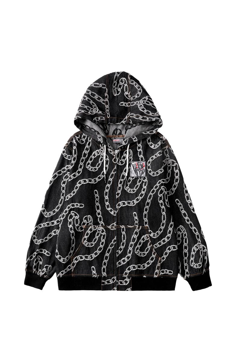 VERYRARE Chains Hoodie, Main, color, Black