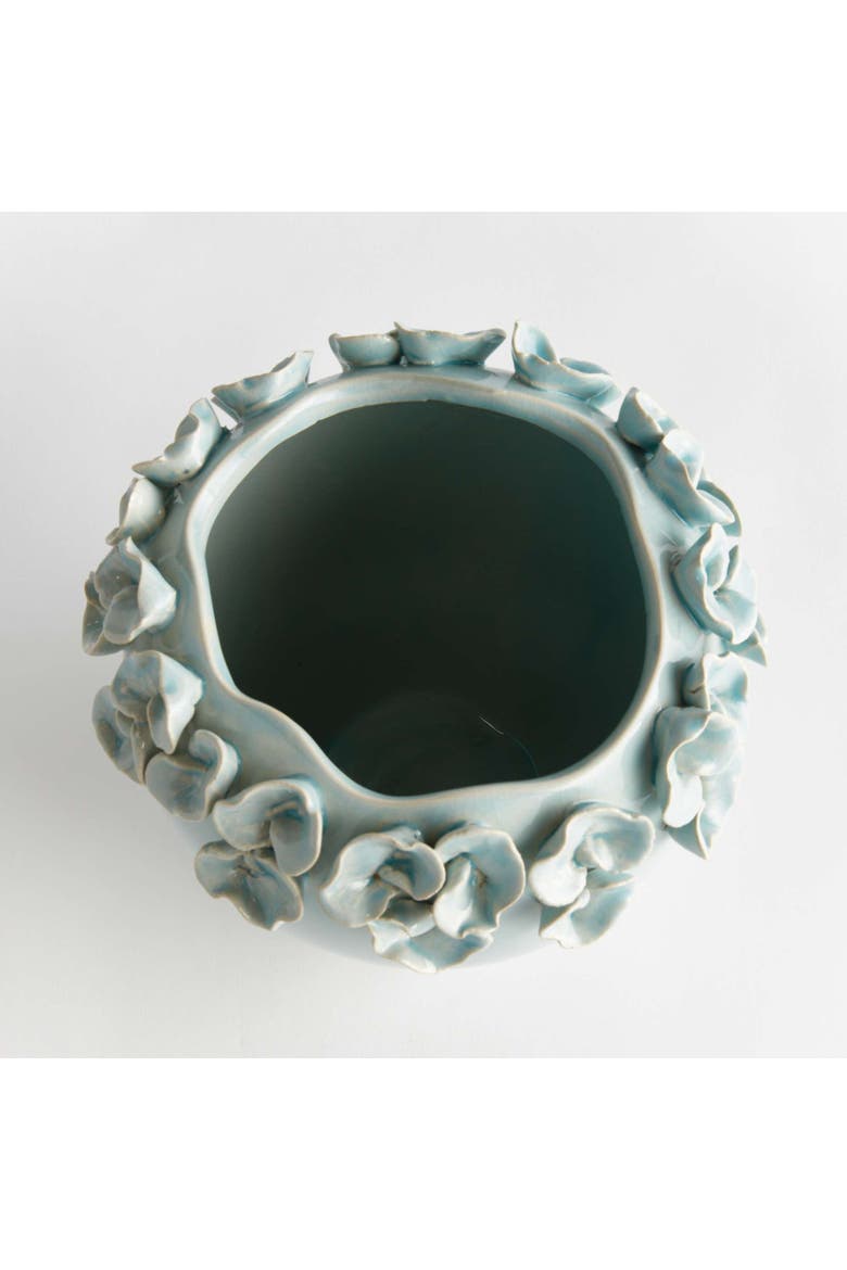 Petite Fleur Vase Tall, Alternate, color, Blue
