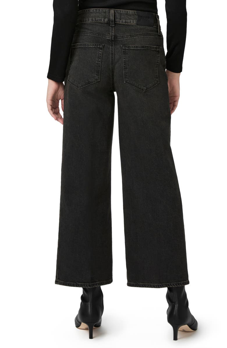 PAIGE Sasha High Waist Ankle Wide Leg Jeans, Alternate, color,