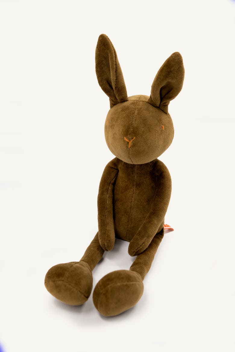Daniel, the rabbit stuffed animal, Alternate, color, Brown