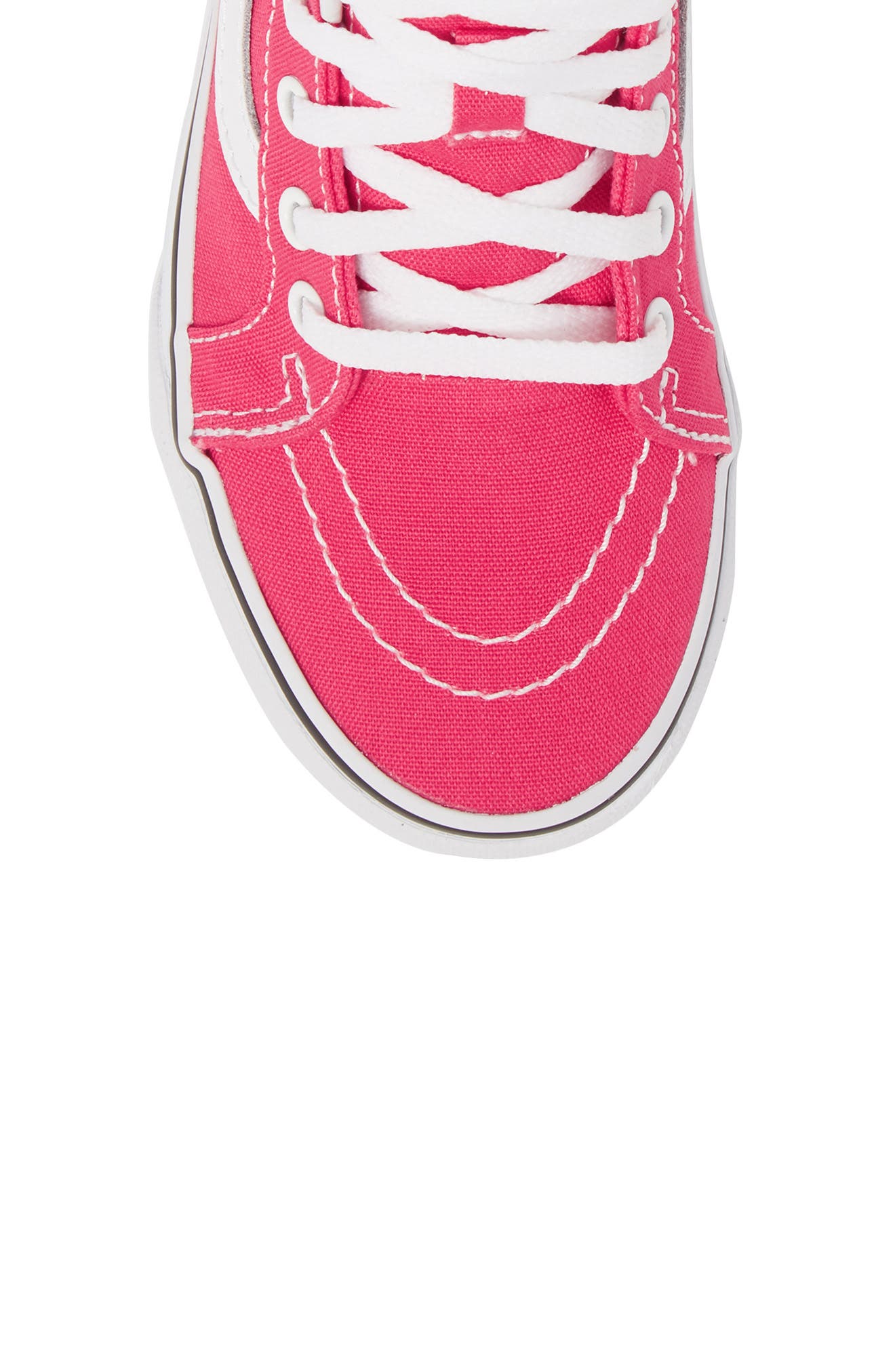 Sk8-Hi Zip Sneaker, Alternate, color, AZALEA/ TRUE WHITE