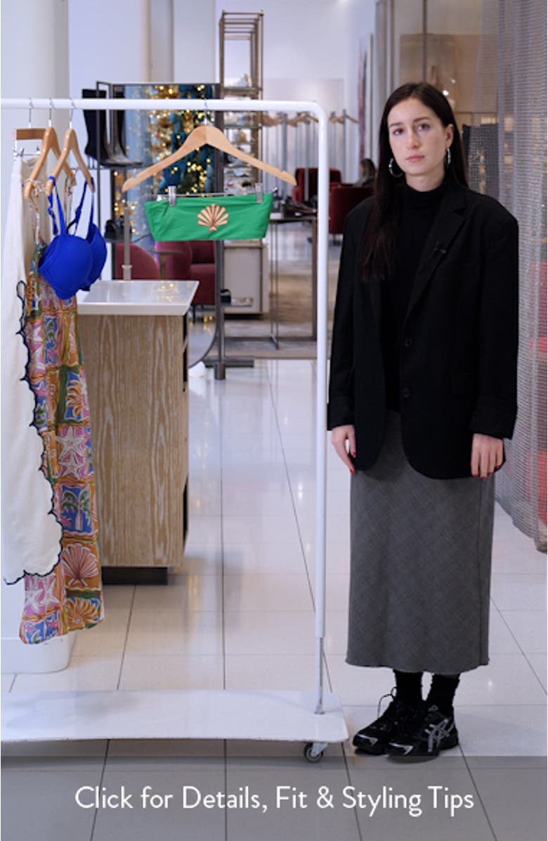 Heat Dream Tully Tube Reversible Bandeau Bikini Top, sales video thumbnail