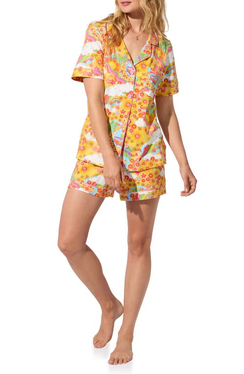 Bedhead Pajamas San Francisco Shorty Pajama Set In Multi
