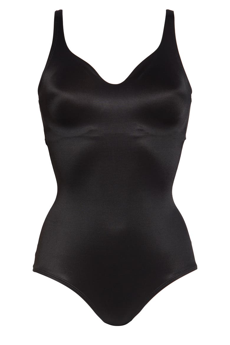 Wonderful U® Shaping Bodysuit, Alternate, color, BLACK