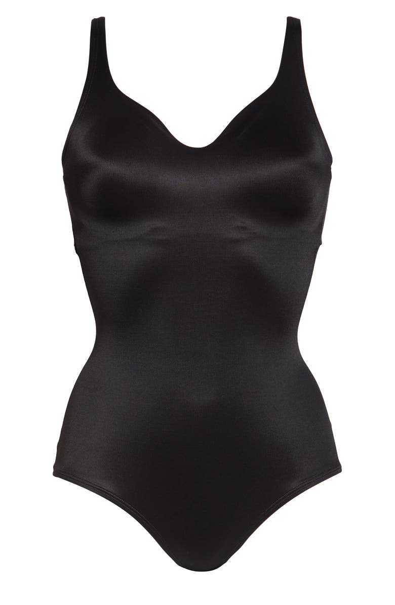 TC Wonderful U<sup>®</sup> Shaping Bodysuit, Alternate, color, Black