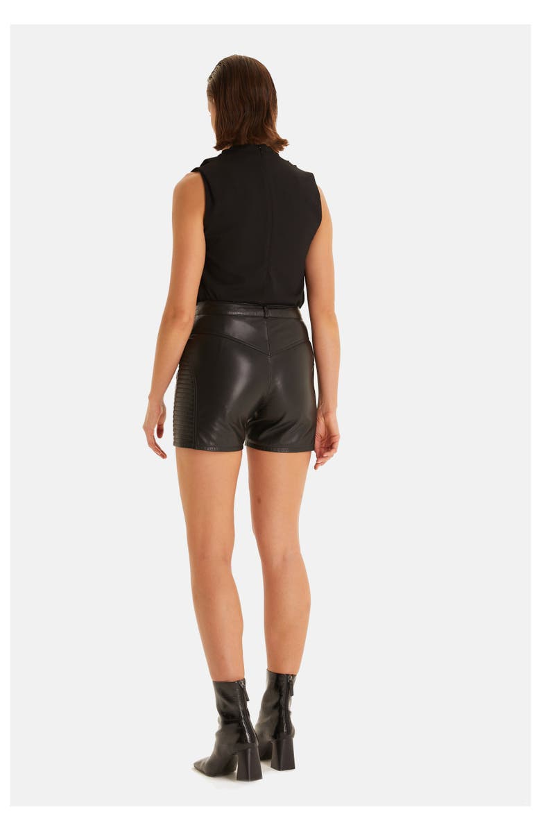 FURNIQ UK Leather Fashion Short, Alternate, color, 