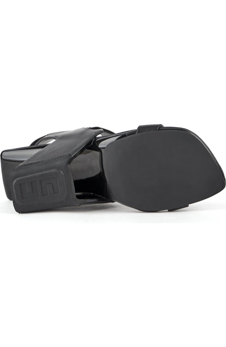 United Nude Loop Reiki Hi Sandals, Alternate, color, Black