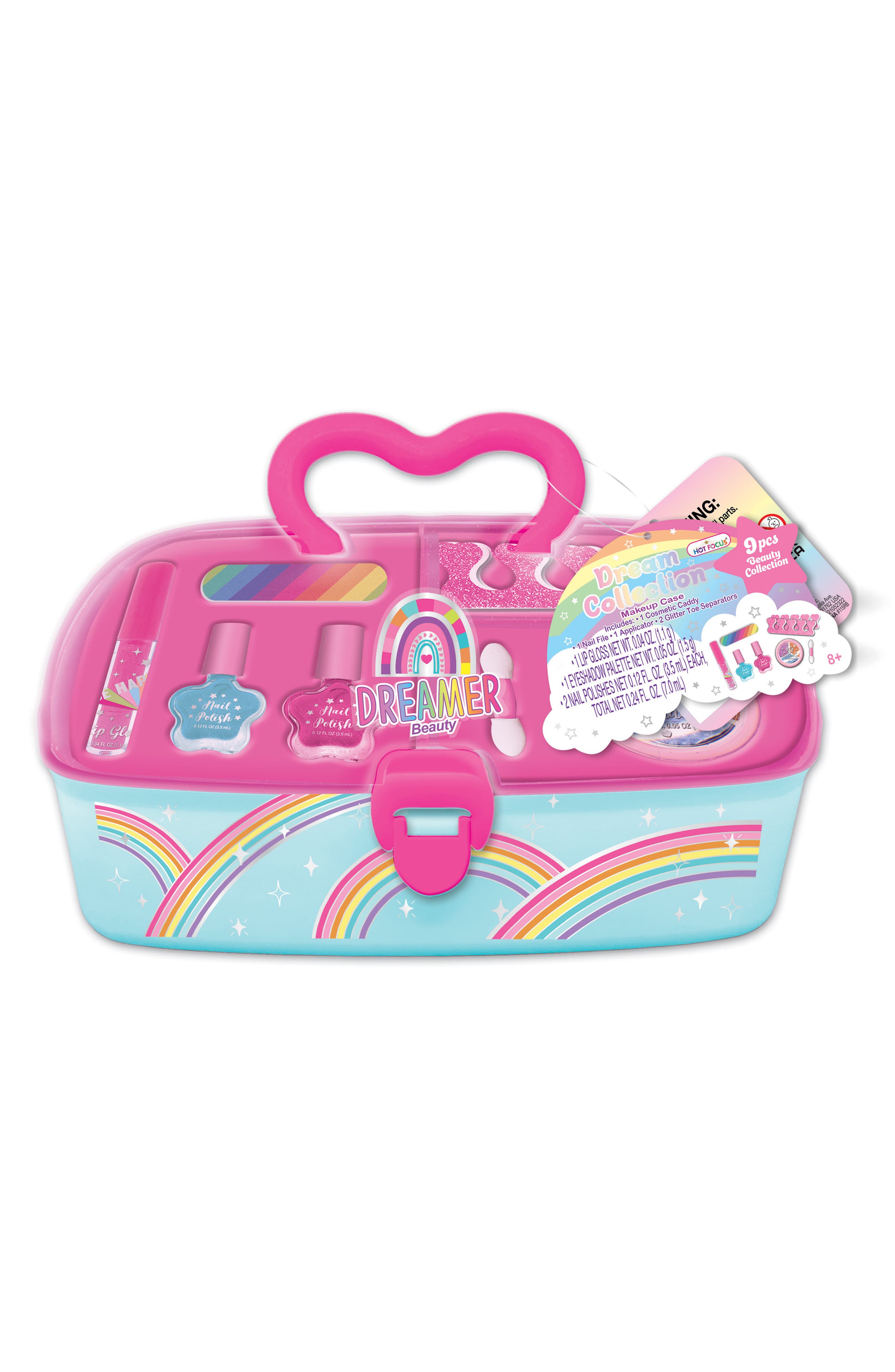 HOT FOCUS Kids' Dream Collection Beauty Kit & Make Up Caddy | Nordstromrack