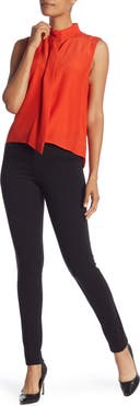 Amanda & Chelsea Chloe Ponte Knit Slim Leg Pants