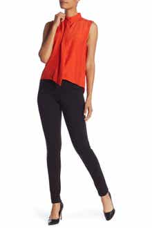 Amanda & Chelsea Chloe Ponte Knit Slim Leg Pants