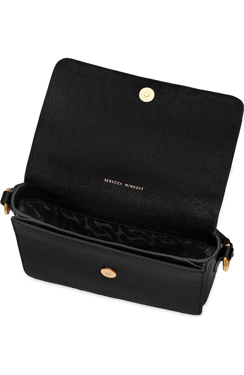 Rebecca Minkoff Bowie Stud Leather Crossbody Bag, Alternate, color,