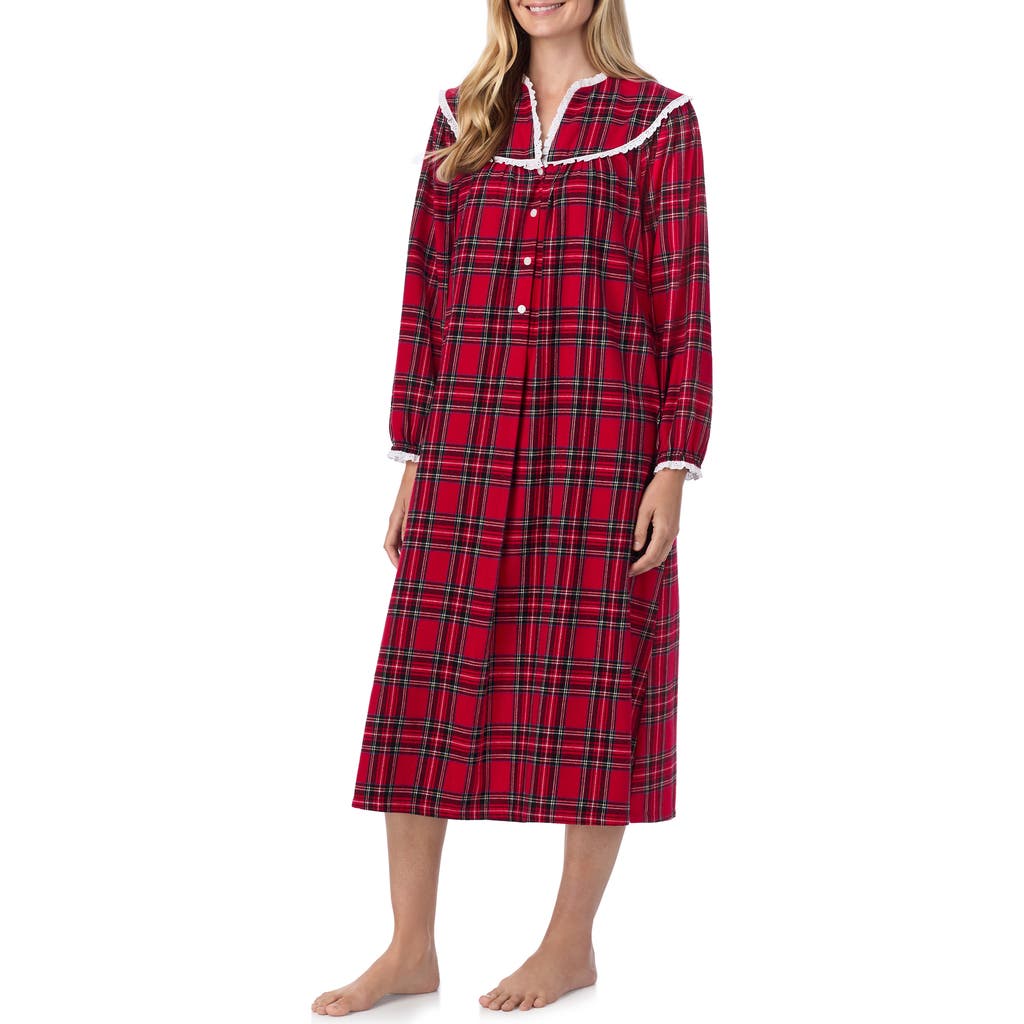 Lanz of Salzburg Ballet Nightgown in Redplaid  product