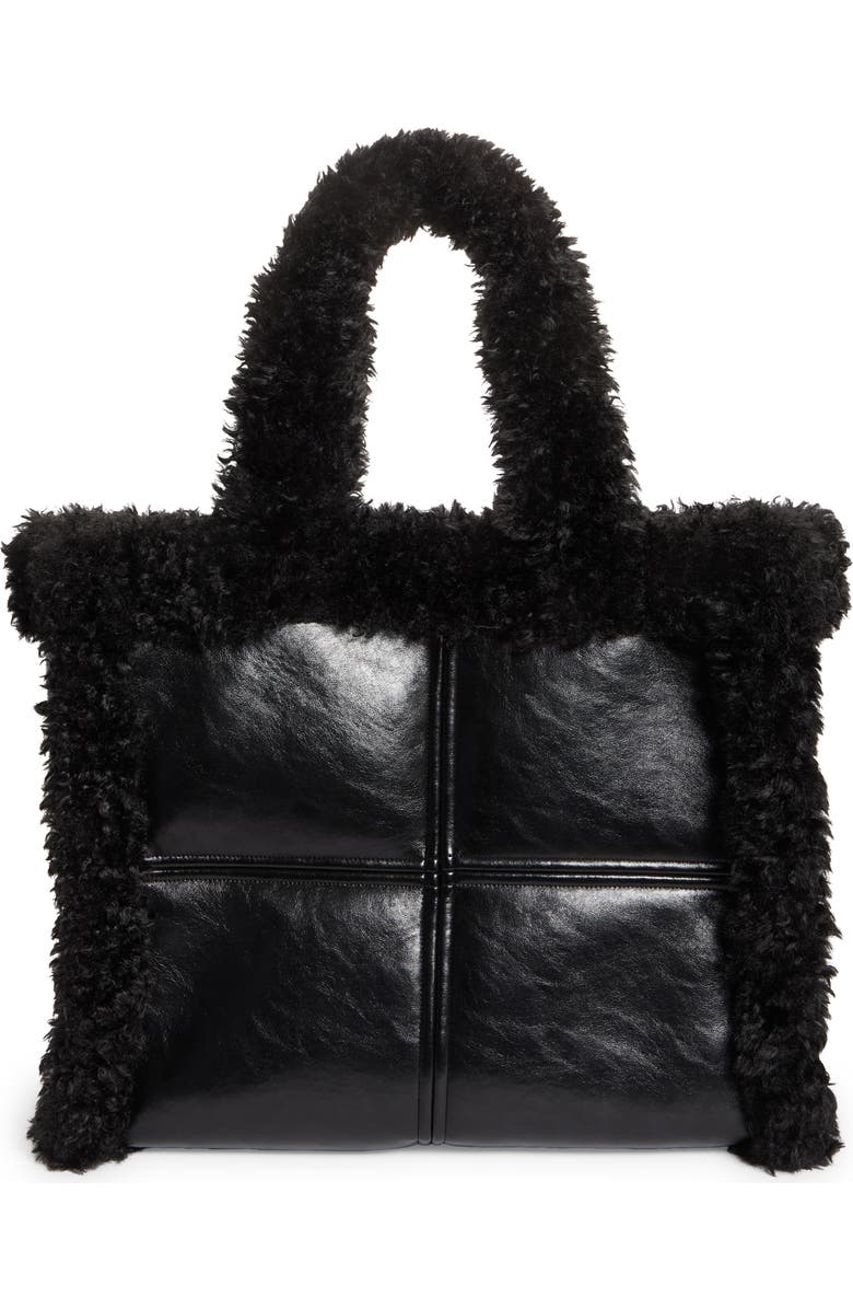 Stand Studio Lola II Faux Shearling Bag, Main, color,