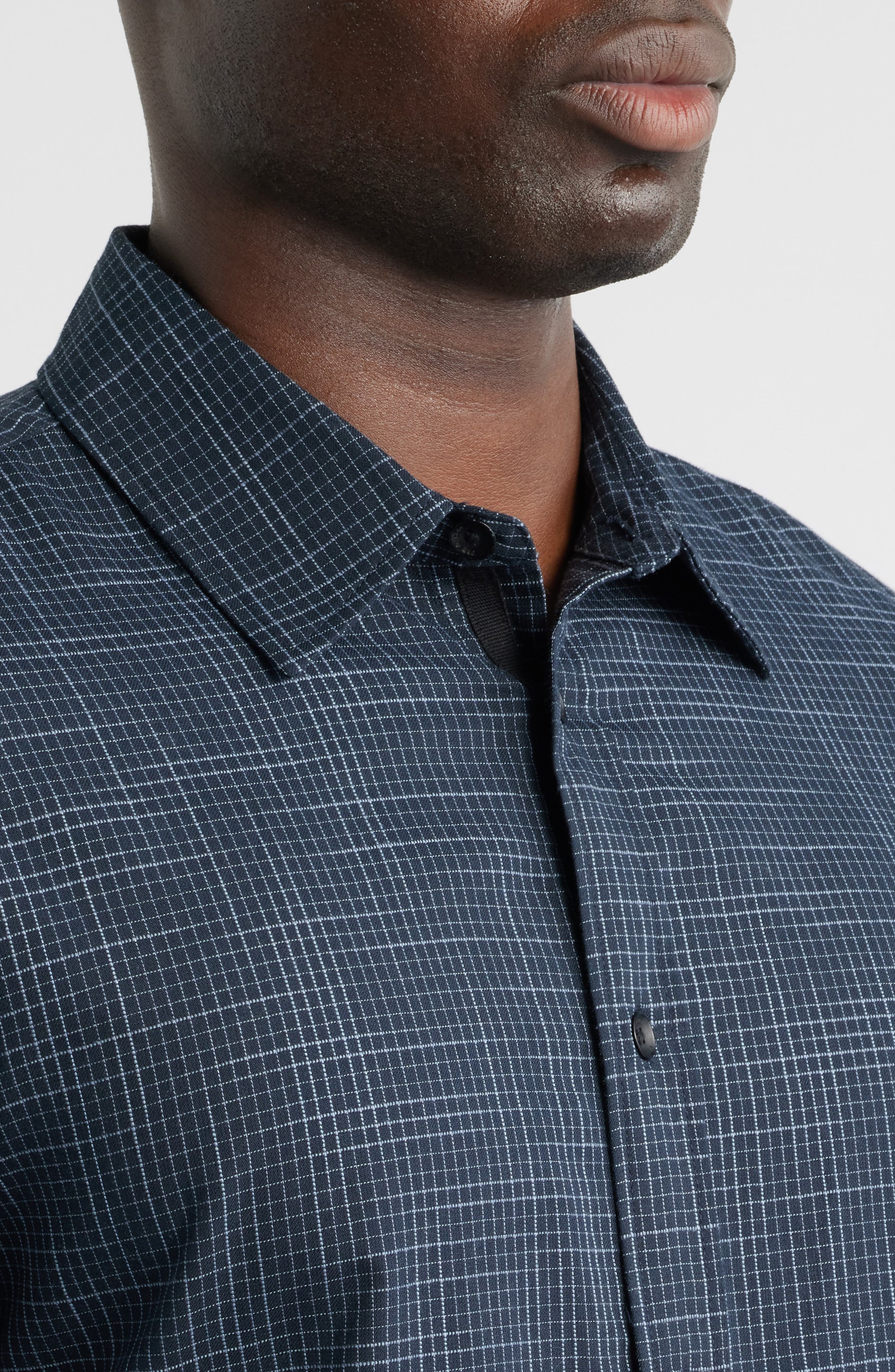 Tomlin Crosshatch Cotton Button-Up Shirt - image 2