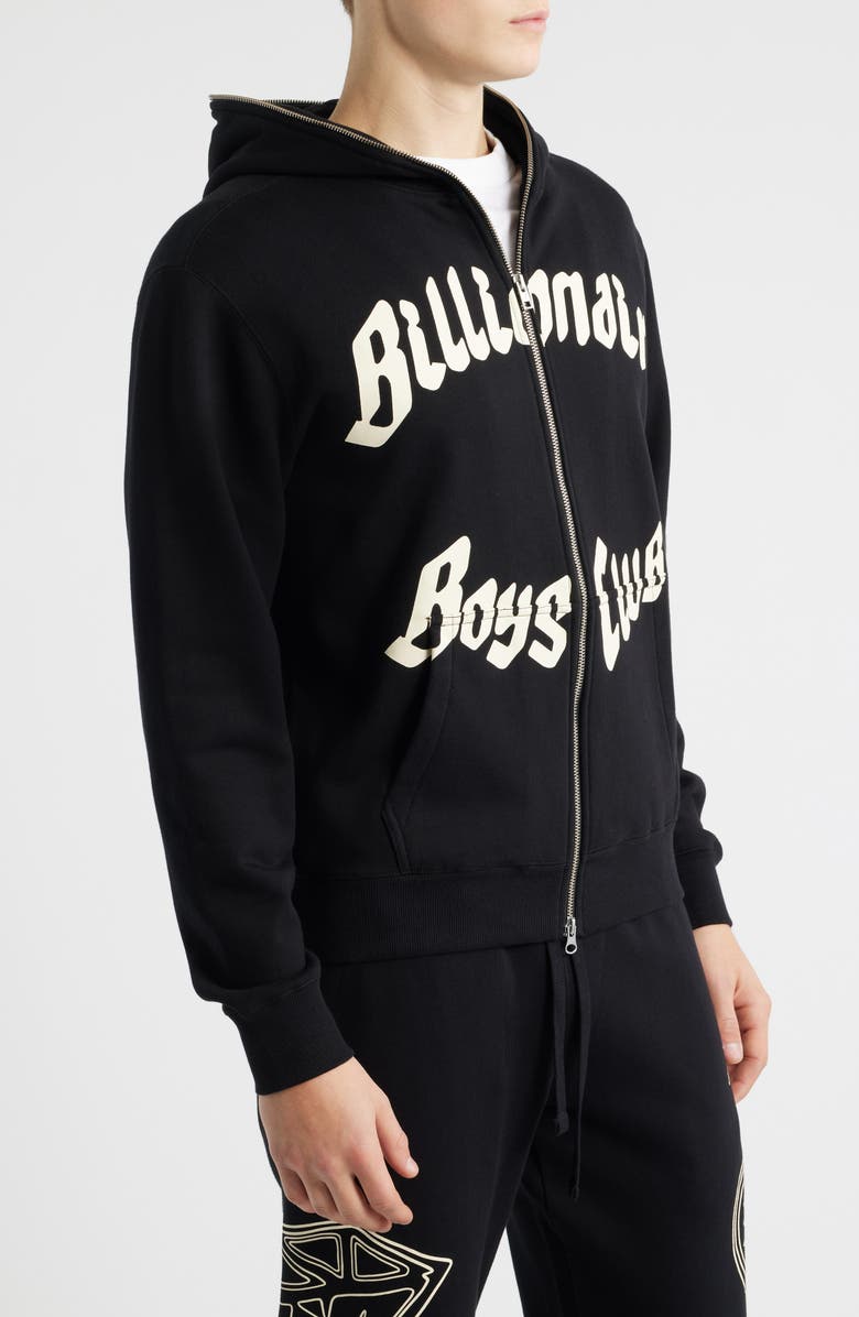Billionaire Boys Club BB Karat Zip Up Hoodie, Alternate, color, Black
