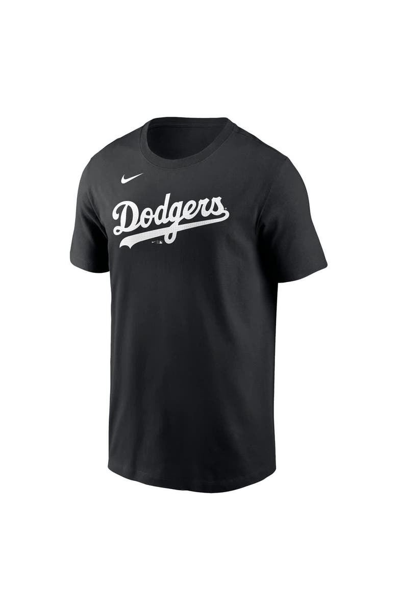 Nike Men's Nike Shohei Ohtani Black Los Angeles Dodgers 2024 Fuse Name & Number T-Shirt, Alternate, color, Black