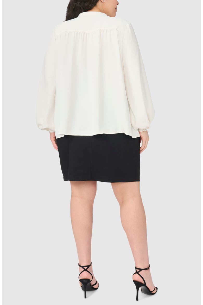 Woven Button-Up Shirt, Alternate, color, NEW IVORY