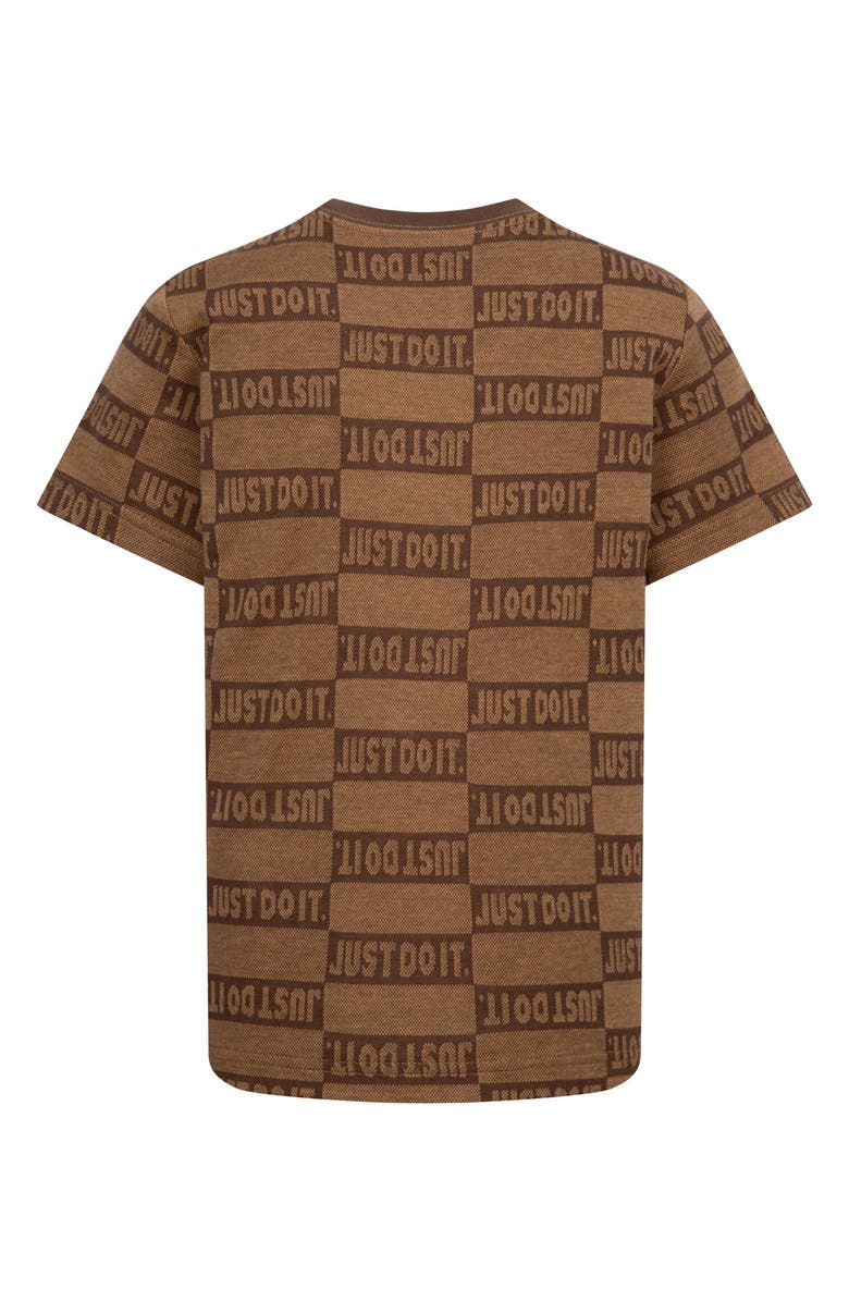 Nike Kids' Jacquard Knit T-Shirt, Alternate, color, 