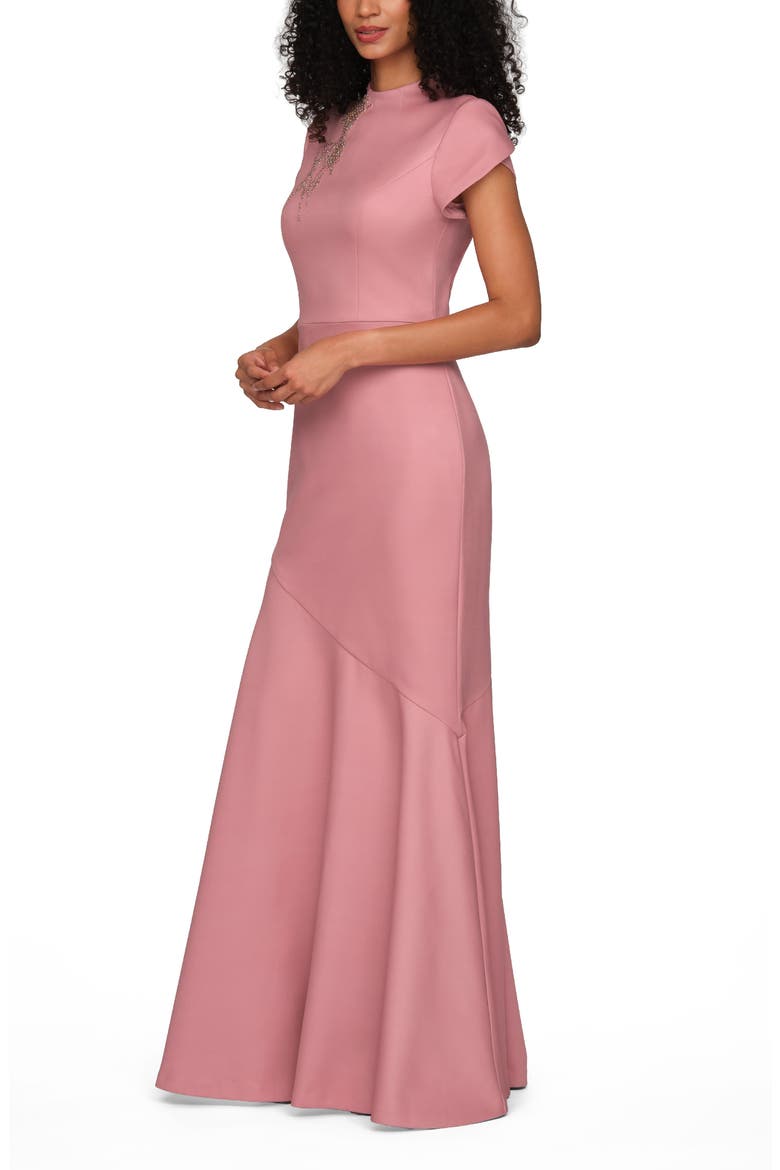 Morrigan Beaded Gown, Alternate, color, BLUSH ROSE