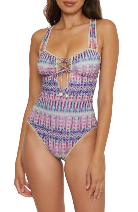 Tulum Metallic One-Piece Swimsuit