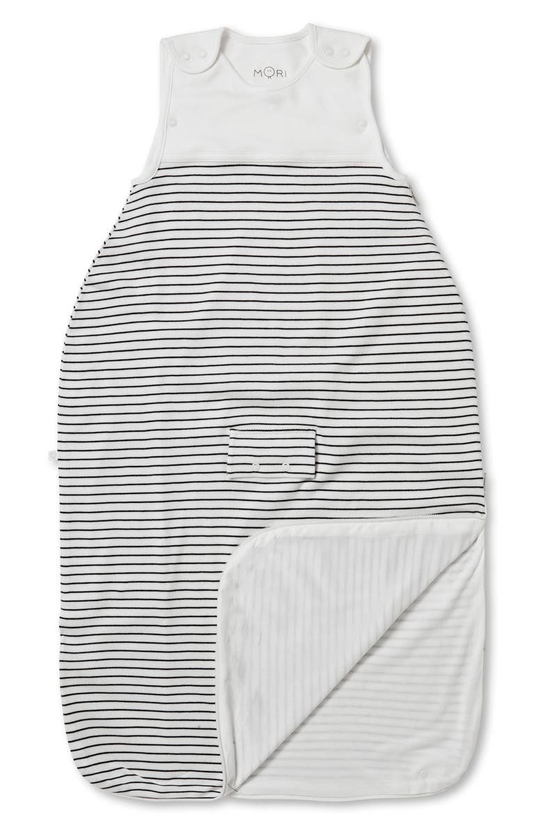 MORI 0.5 TOG Stripe Wearable Blanket, Alternate, color, Grey Stripe