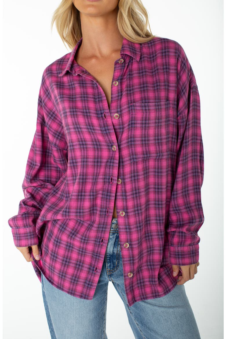 Driftwood Plaid Shirt, Alternate, color, NAVAL ACAD