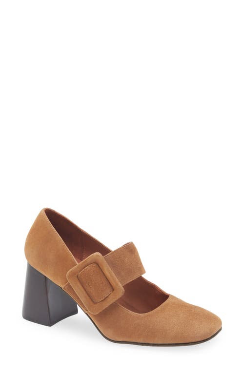 Chocolat Blu Halle Mary Jane Pump In Brown