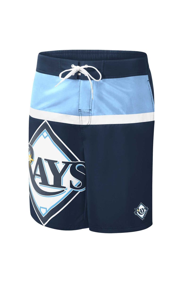 G-III SPORTS BY CARL BANKS Men's G-III Sports by Carl Banks Navy Tampa Bay Rays Sea Wind Swim Shorts, Alternate, color, Navy