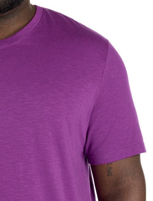 Harbor Bay By Dxl Big & Tall Slub Knit V-neck T-shirt